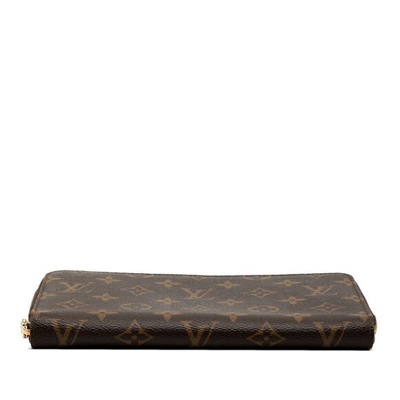 Louis Vuitton Monogram Zippy Organizer M62581 Brown PVC Leather Women's Louis - Picture 3 of 7